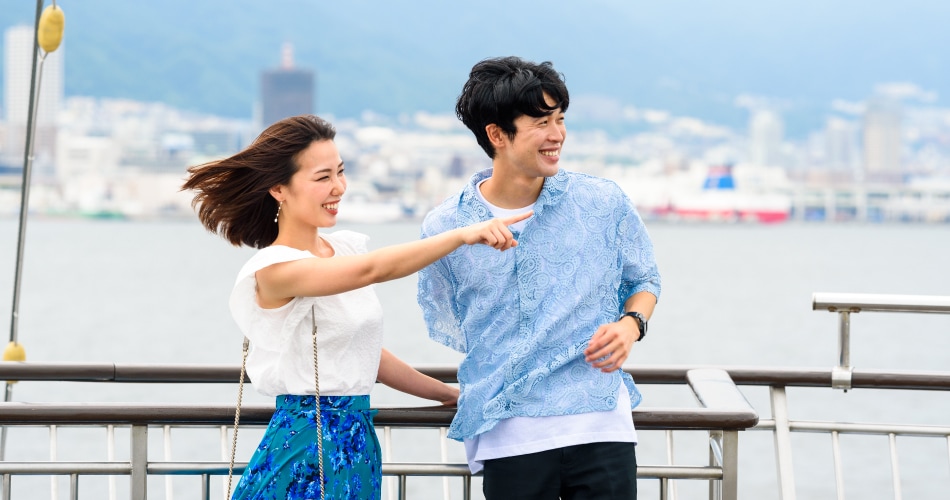 夫婦でいつもと違う場所にお出かけ、例えばクルージング