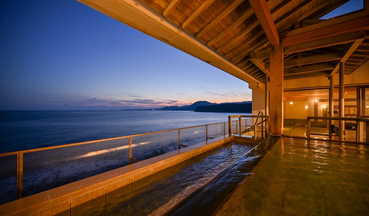 温泉で心身をリラックス