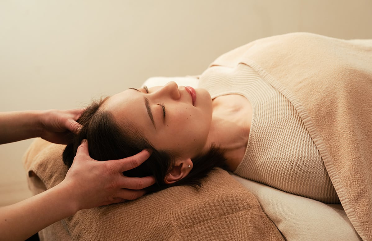 頭皮からリフレッシュ、心も休まるひとときを