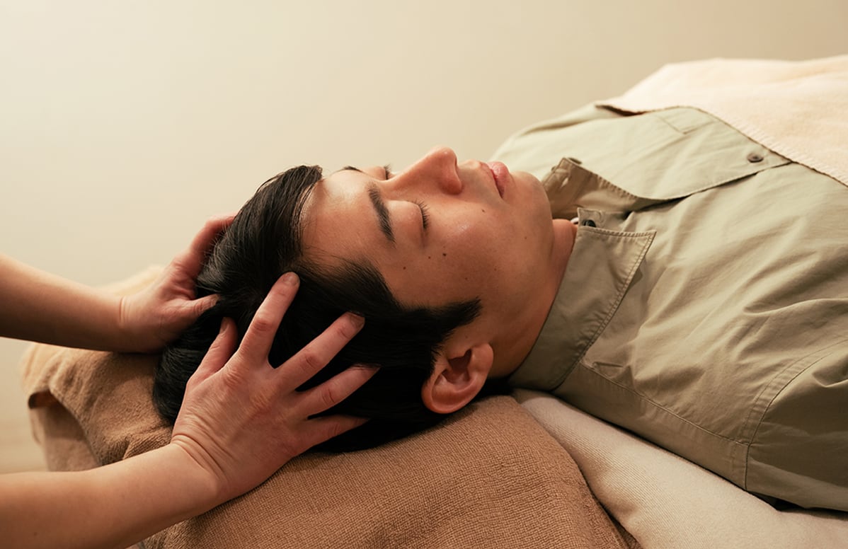 頭皮からリフレッシュ、心も休まるひとときを