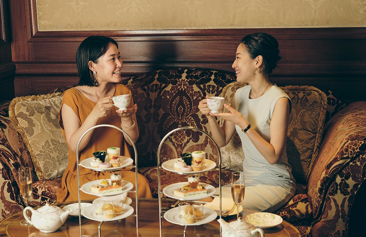 特別な空間で、ぜいたくなアフタヌーンティー