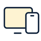 PCとスマートフォンのアイコン