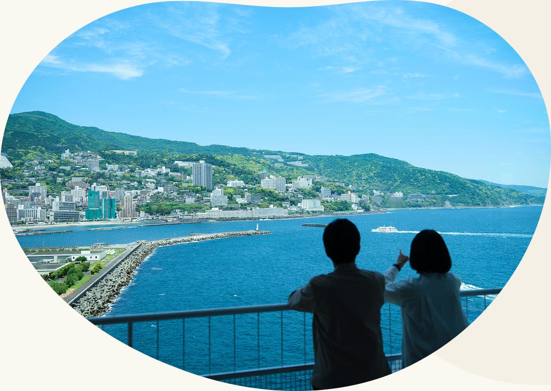 海辺の温泉旅
