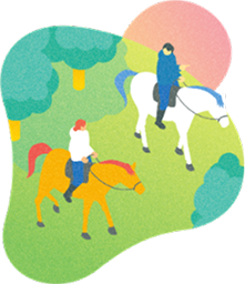 乗馬イラスト