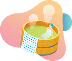温泉イラスト