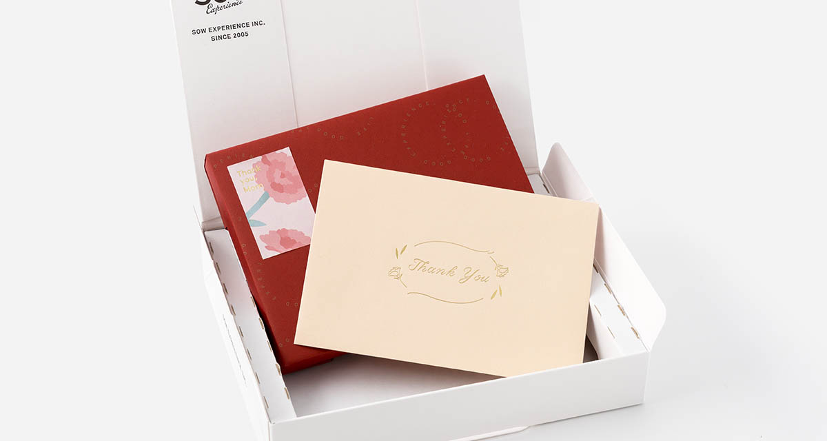 母の日期間限定ギフト包装