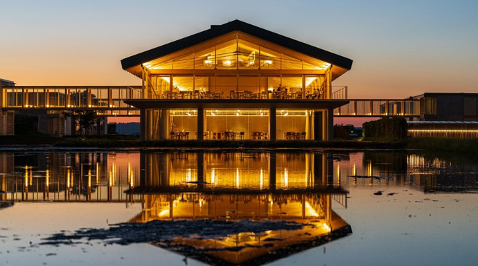 旅行券ギフト特集 掲載コース「泊まれる水田 スイデンテラス1泊朝食付き」